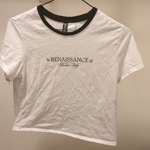 H&M White Crop Top 🇨🇦